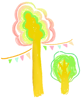 心動家族樹插畫